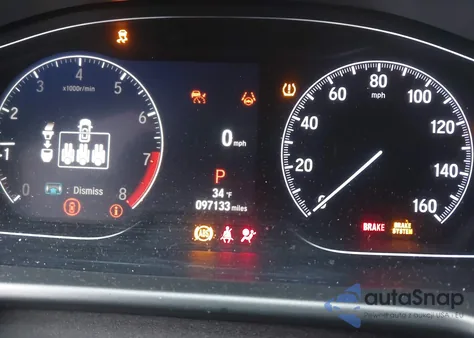 2022 Honda Accord Sport 2.0T z USA, uszkodzony, nr VIN 1HGCV2F39NA024201